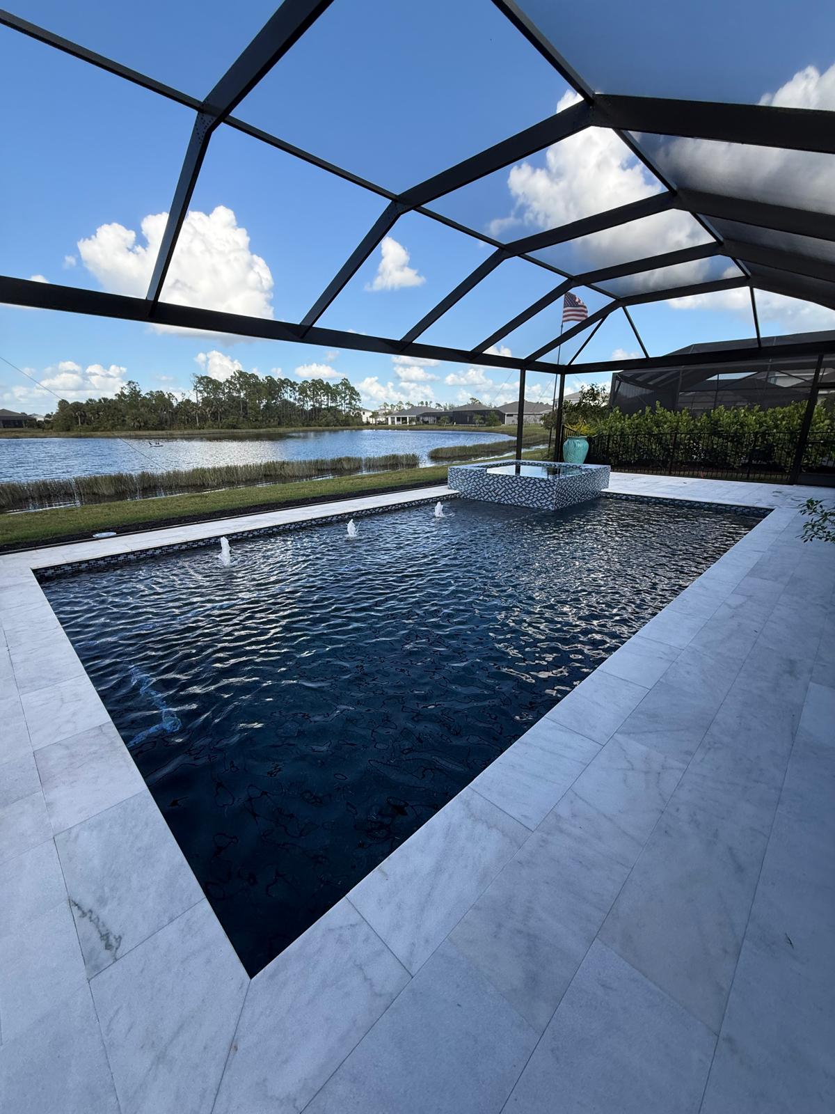 Pool Cage Installation